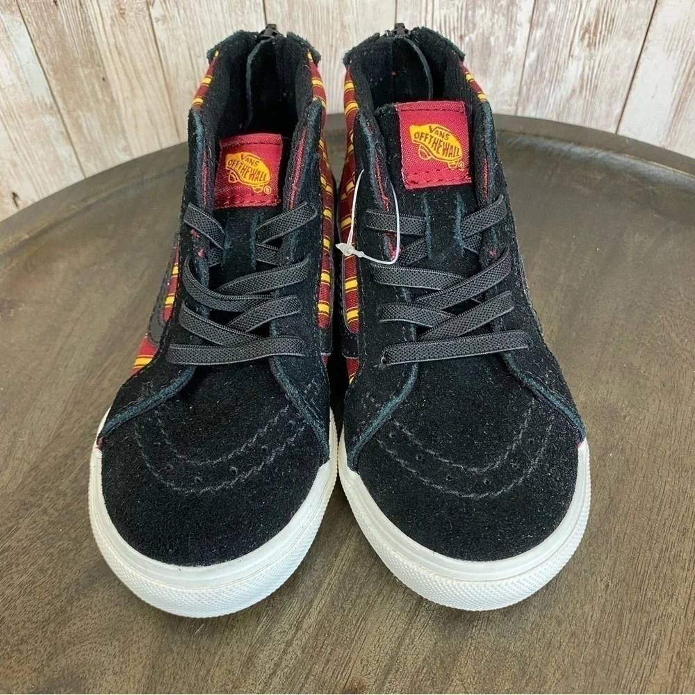 Vans x Harry Potter Sk8-Hi Zip High Top Sneaker Size 9 Toddler